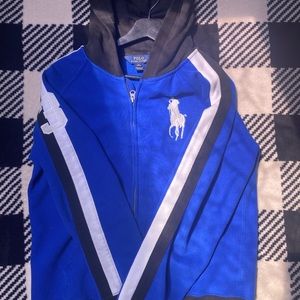 Ralph Lauren Boys XL 18-20 Zipper Sweatshirt